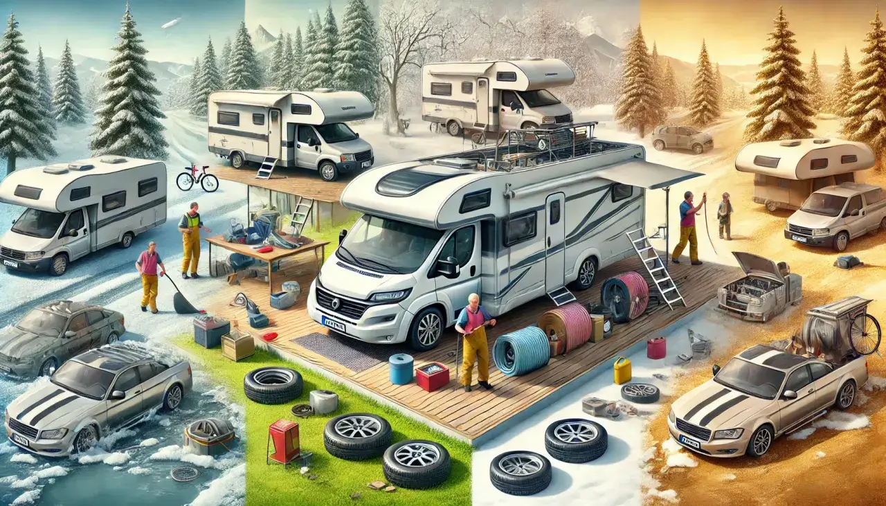 bien entretenir camping-car long de année | 30-08 | AC