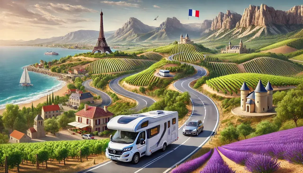 Voyager camping-car travers France : plus belles routes