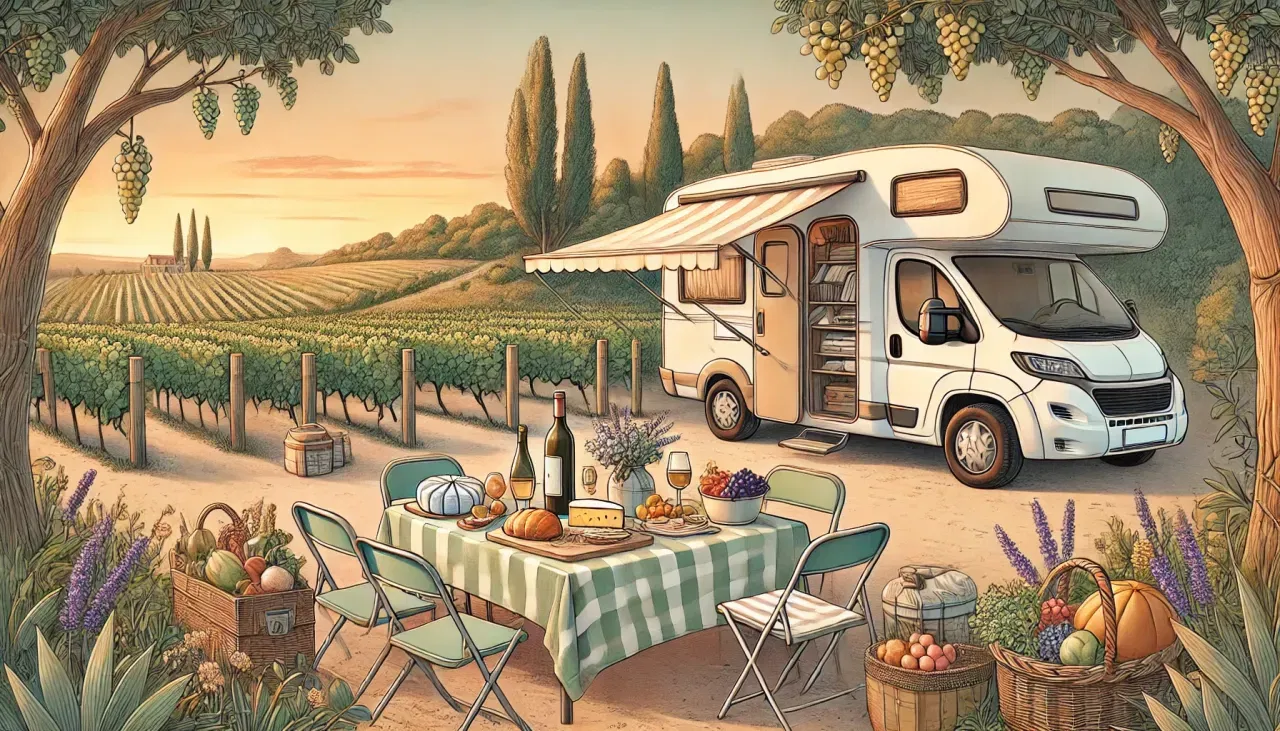 faire un voyage gastronomique camping-car | 01-09 | AC