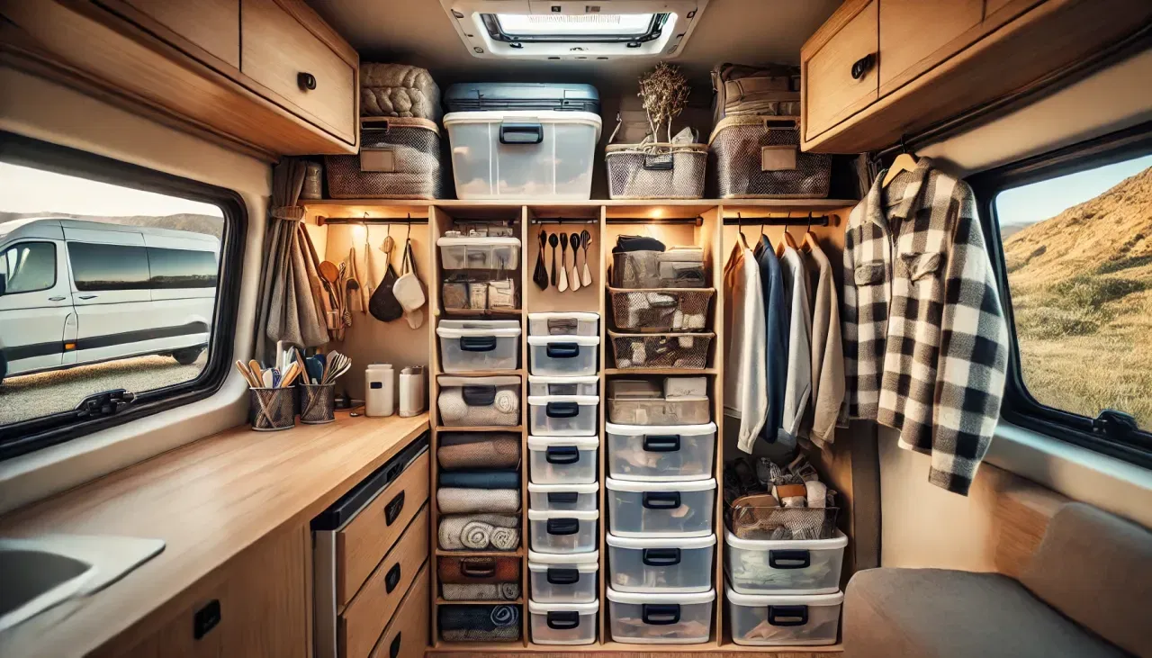 Conseils optimiser espace de rangement un camping-car