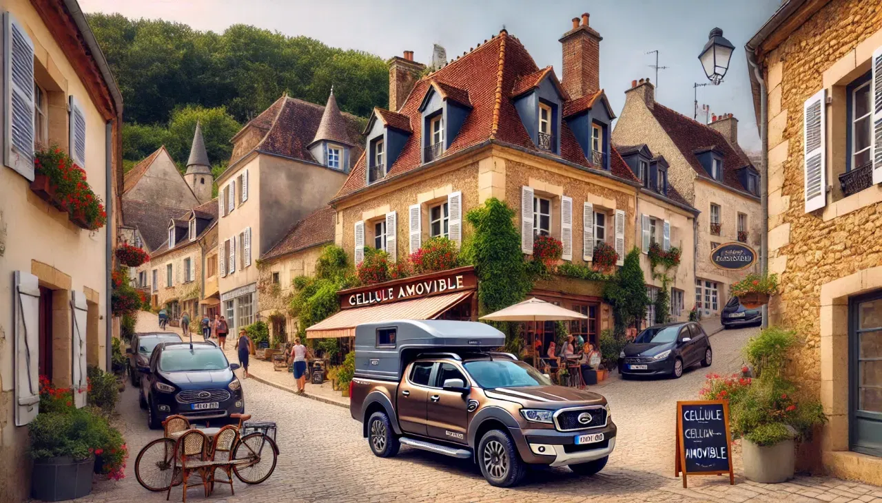 Pick-up aménagé cellule amovible : aventure tout-terrain