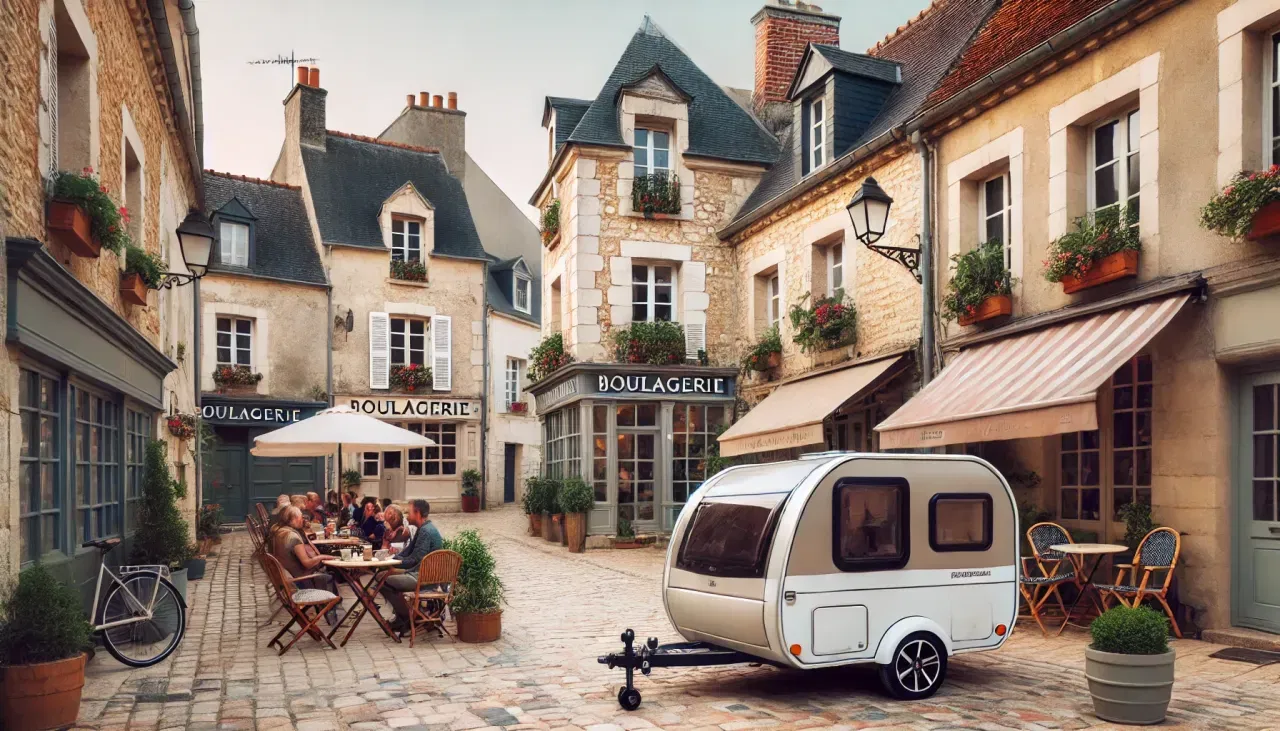Caravane pliante rigide : mobilité confort version
