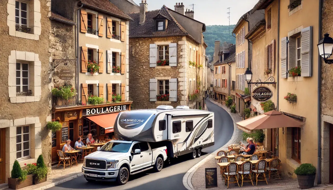 Fifth Wheel- Caravane sellette : espace stabilité des