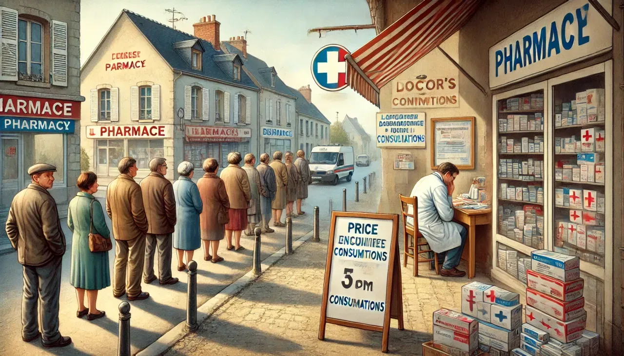 impact de inflation accès aux soins France : patients plus